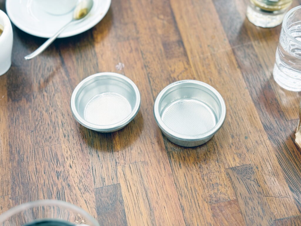 SCA바리스타자격증 - 싱글 바스켓과 더블 바스켓의 차이