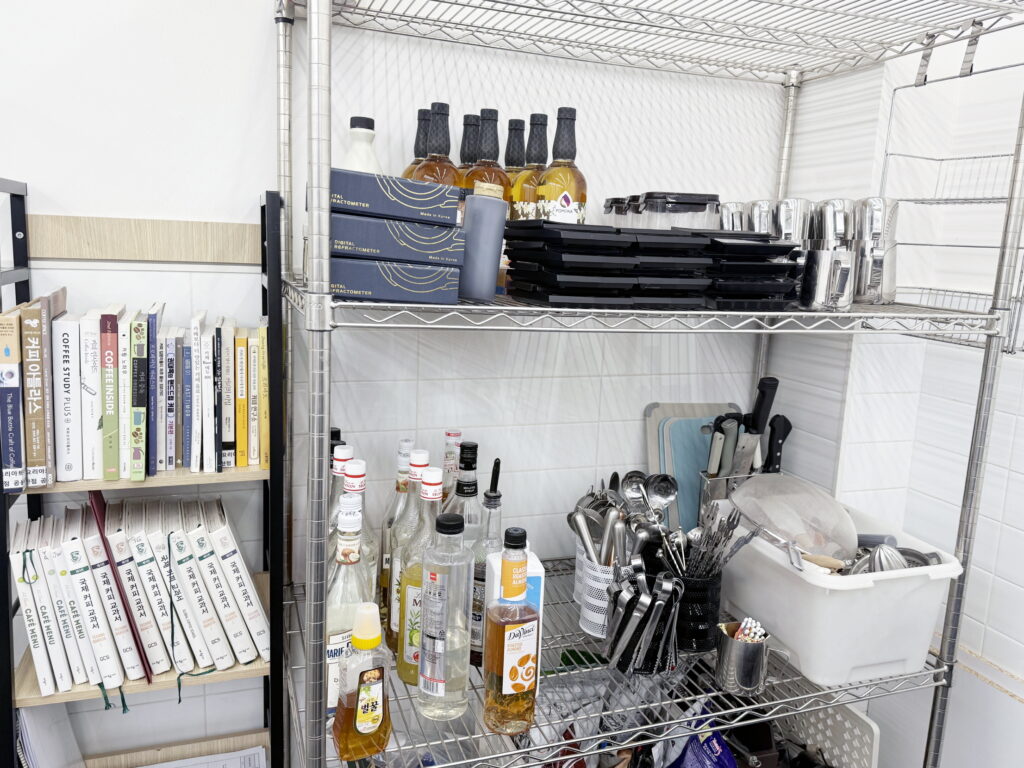 SCA 바리스타자격증 라떼아트 바리스타학원 실습